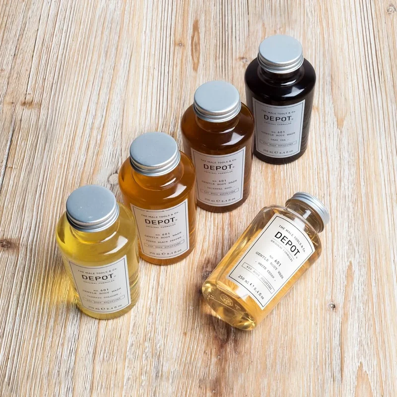 Gentle Body Wash, Dark Tea, No. 601, 250 ml.