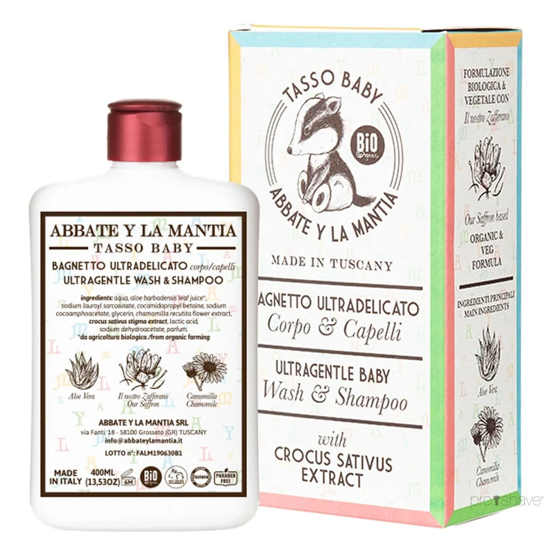 Mild Hair & Body Shampoo, Baby, 400 ml.