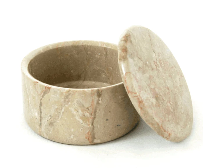 Fossil Shave Bowl with Matching Lid (Large) - No Logo