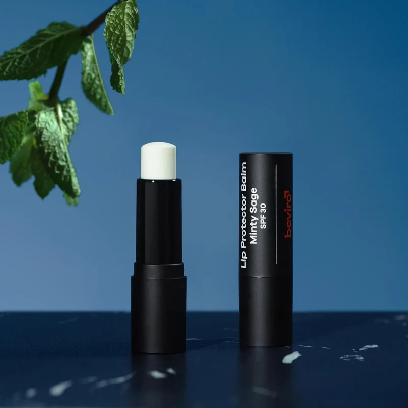 Lip Protector Balm, SPF 30, Minty Sage, 4.2 gr.