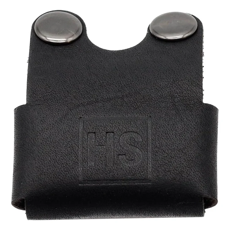 Blade guard, Black leather