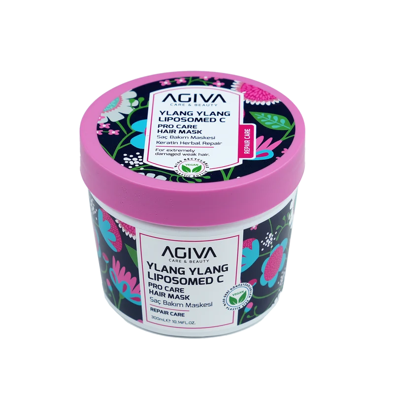 Agiva Ylang Ylang Lıpozom C Pro Care Hair Mask 300ML