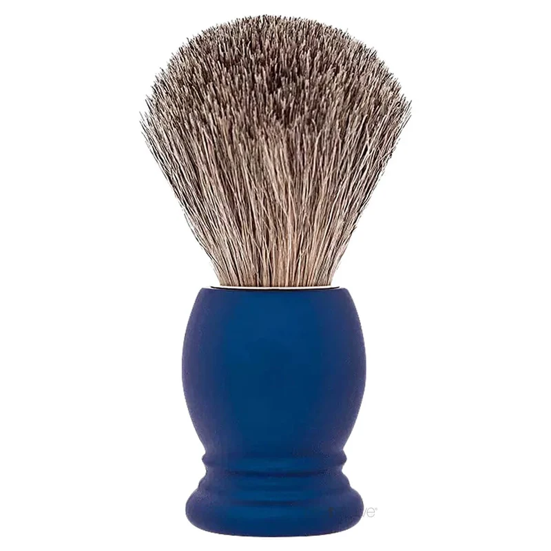 Shaving Brush, Russian Grey Badger & Night Blue, Essentiel, size 12