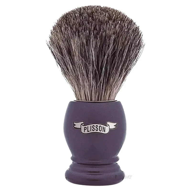 Shaving Brush, Russian Grey Badger & Pearl Brown, Essential, Size 12