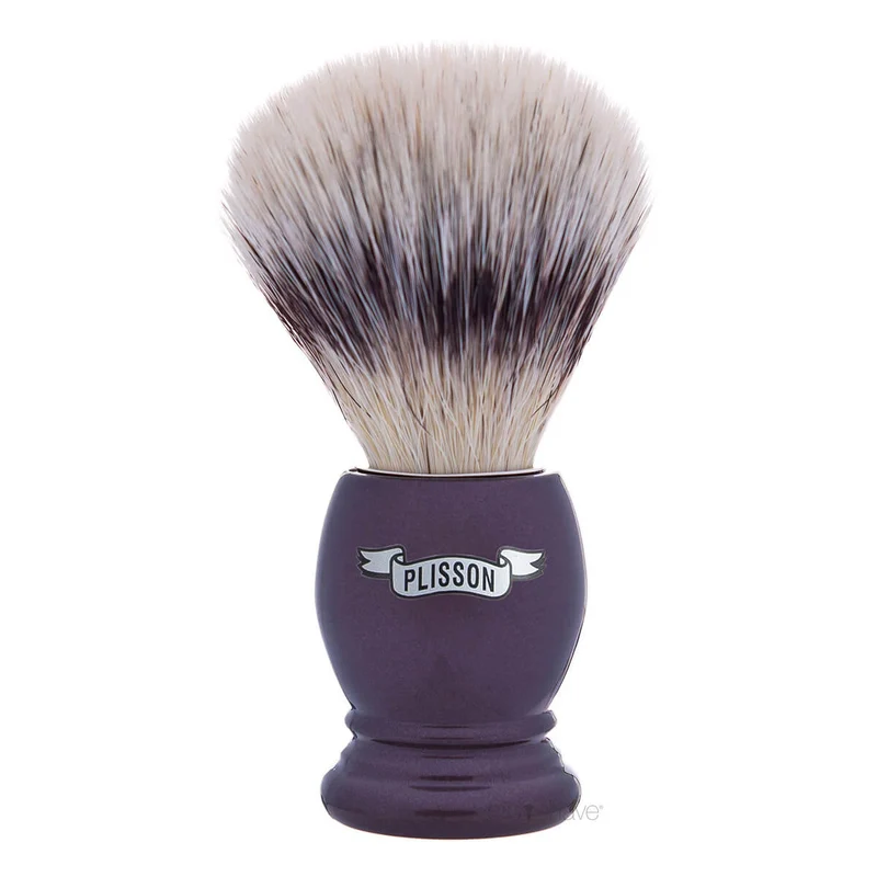 Shaving Brush, High Mountain White Fibre & Pearl Brown, Essential, size 12