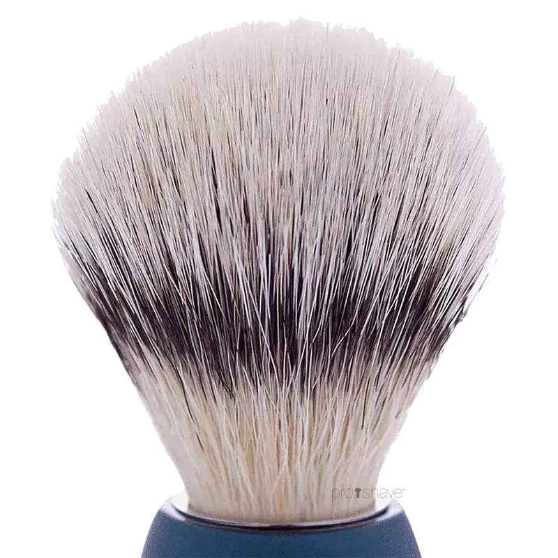 Shaving Brush, High Mountain White Fibre & Black Acrylic, Essential, Size 12
