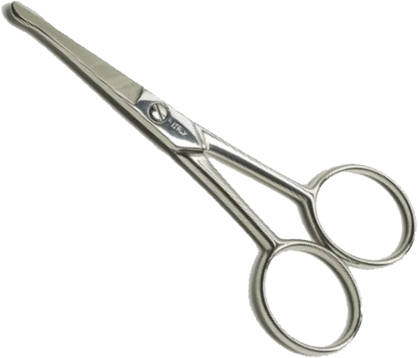 Chrome Nose Hair Trimmer with Safety Tip