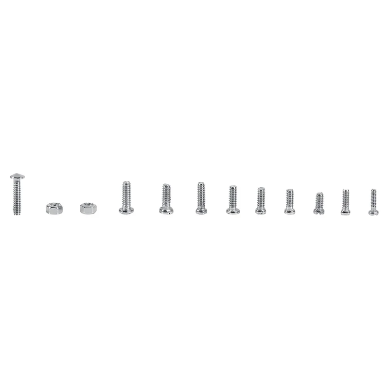 600x Mini Schrauben Set Edelstahl Muttern Uhr Brille Elektronik M1-M1.6
