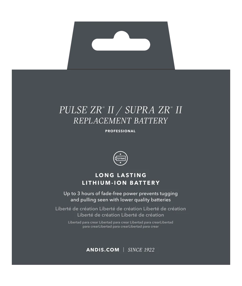 Andis Supra ZR II DBLC2 Replacement Battery