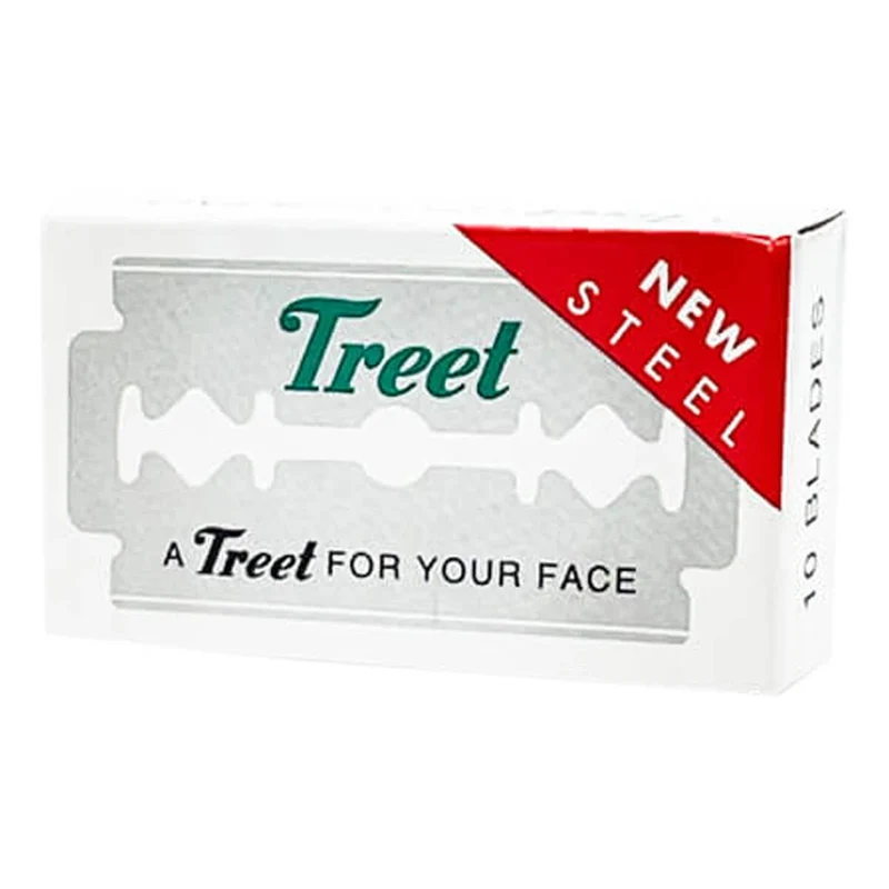 New Steel DE-Barber blades, 10 pcs.