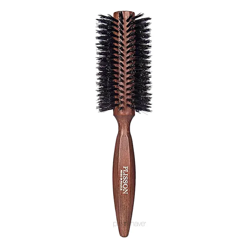 Hair brush, Round, 14 rows, Wild Boar