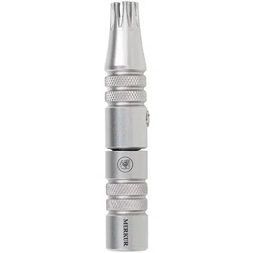 Merkur Nose Hair Trimmer, Stainless Steel, Matte
