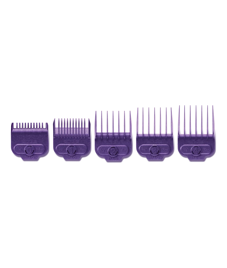 Andis Single Magnetic Comb Set Small (5 PC)