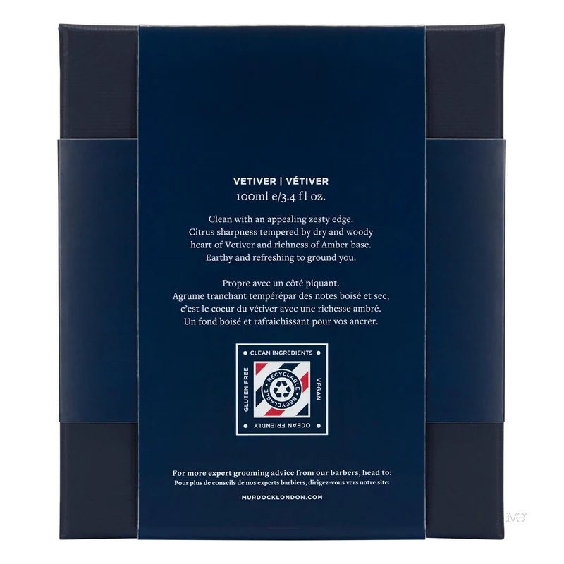 Cologne, Vetiver, 100 ml.