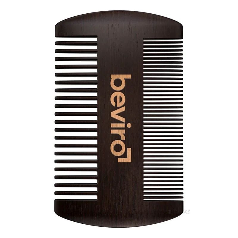 Beard Comb, Pear wood