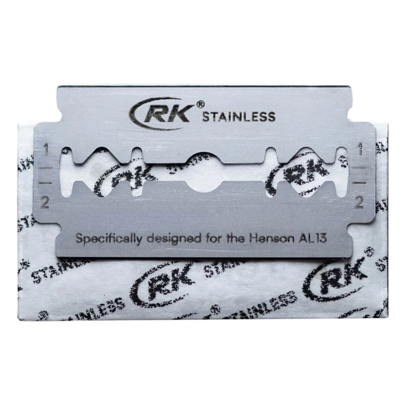 RK Shaving Stainless DE razor blades, 2x5 pcs (10 pcs)
