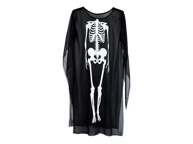 Skelett Kostüm Damen Kinder Halloween Karneval Verkleidung Cosplay Jumpsuit 🎃👻
