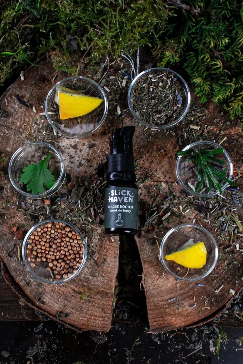 Beard oil, Plague Doctor, 10 ml.