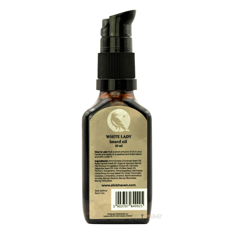 Beard oil, White Lady, 30 ml.