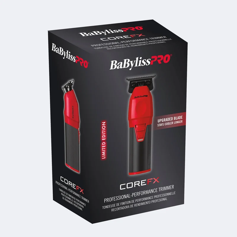 BabylissPro COREFX Performance Trimmer Red