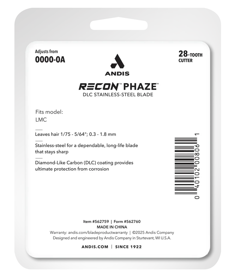 Andis Recon Clipper Phaze Blade