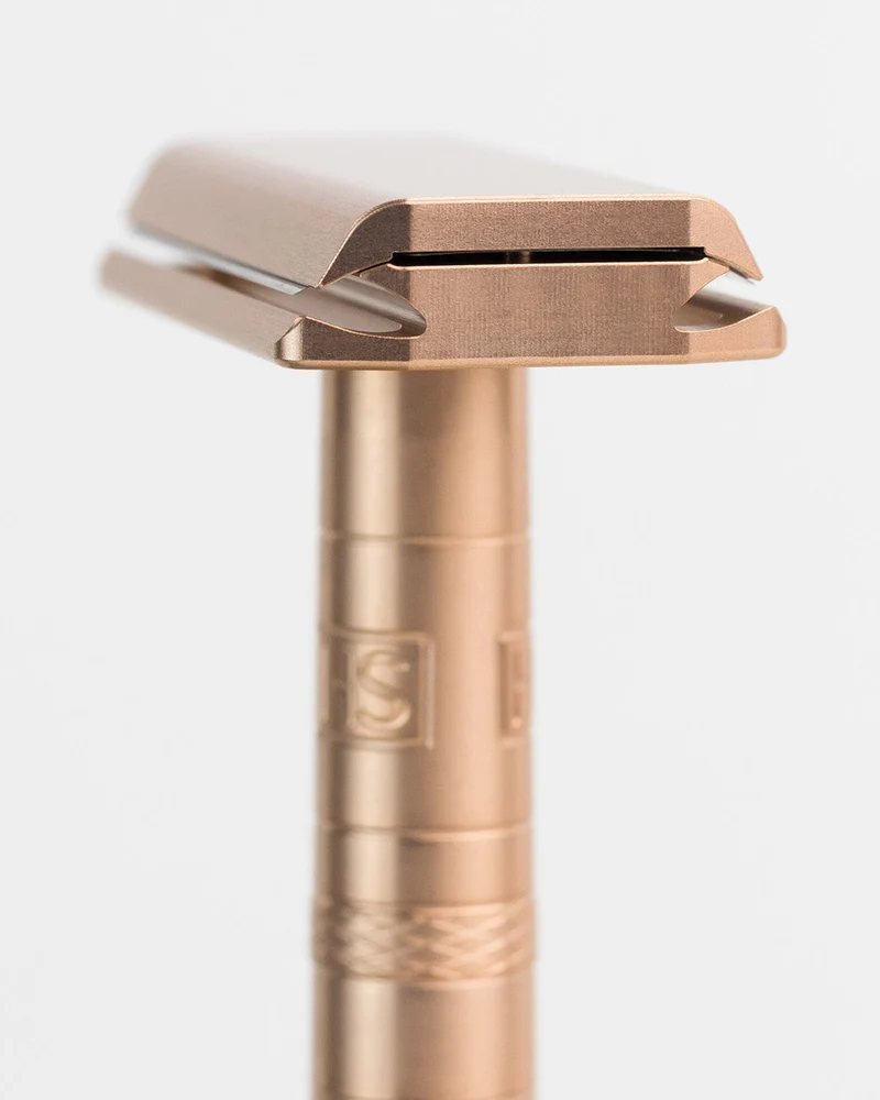 The Vibrant Copper Set: Henson AL13 Razor Bundle + 2-Year Supply
