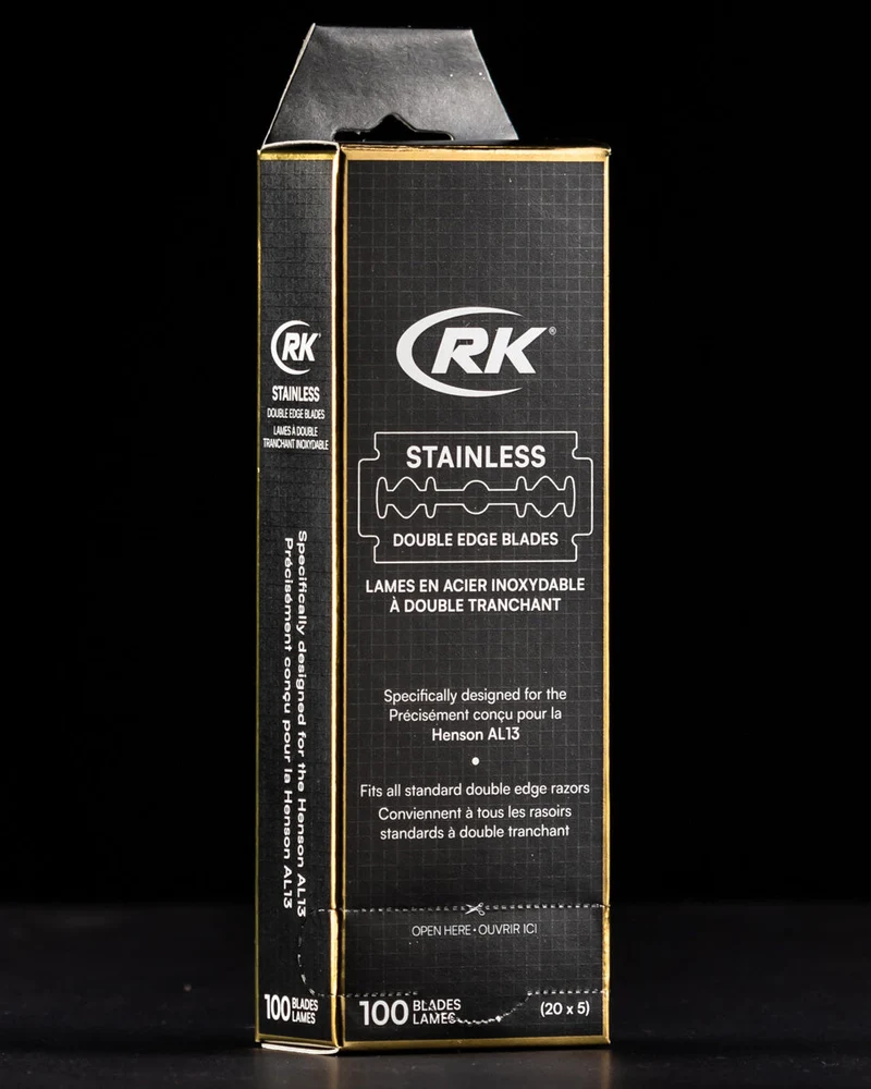 Official Stainless Blades for Henson AL13 & Ti22 (50 & 100 Pack)