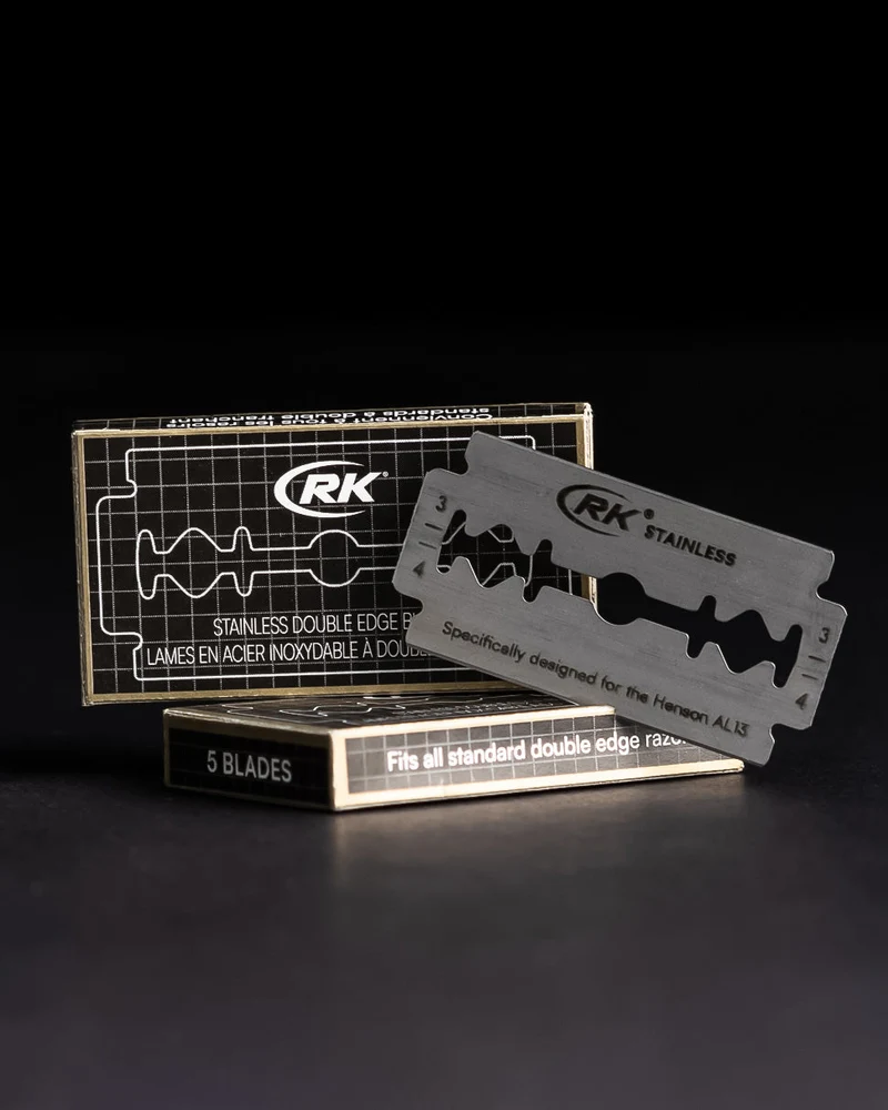 Official Stainless Blades for Henson AL13 & Ti22 (50 & 100 Pack)