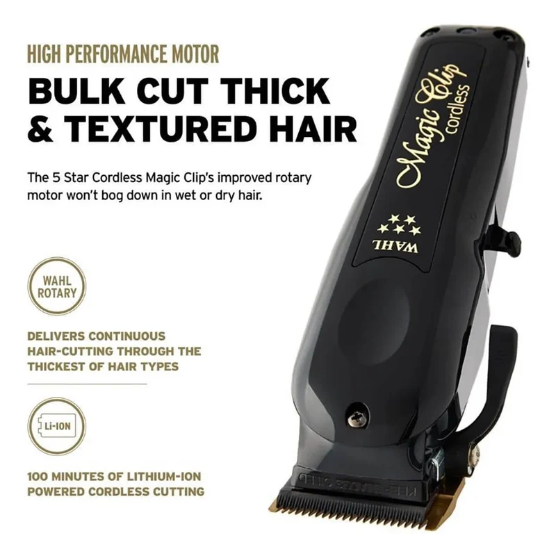 Barber Combo, Cordless Magic Clip & Cordless Detailer, Limited Edition