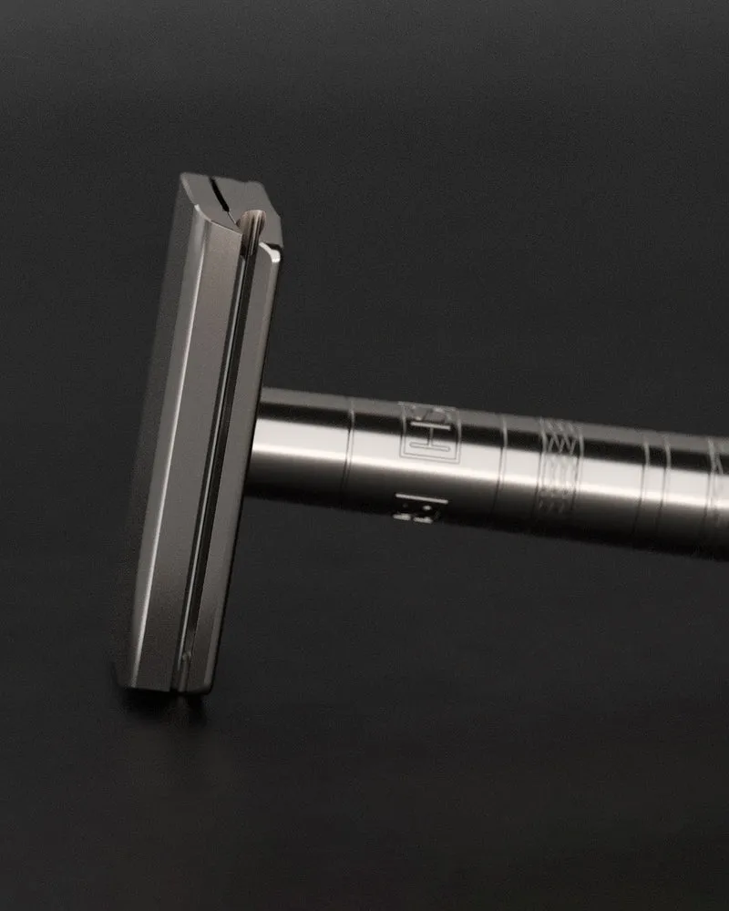 Henson Ti22 Titanium Safety Razor – Lightweight, Ultra-Durable Grade 5 Shaving Razor