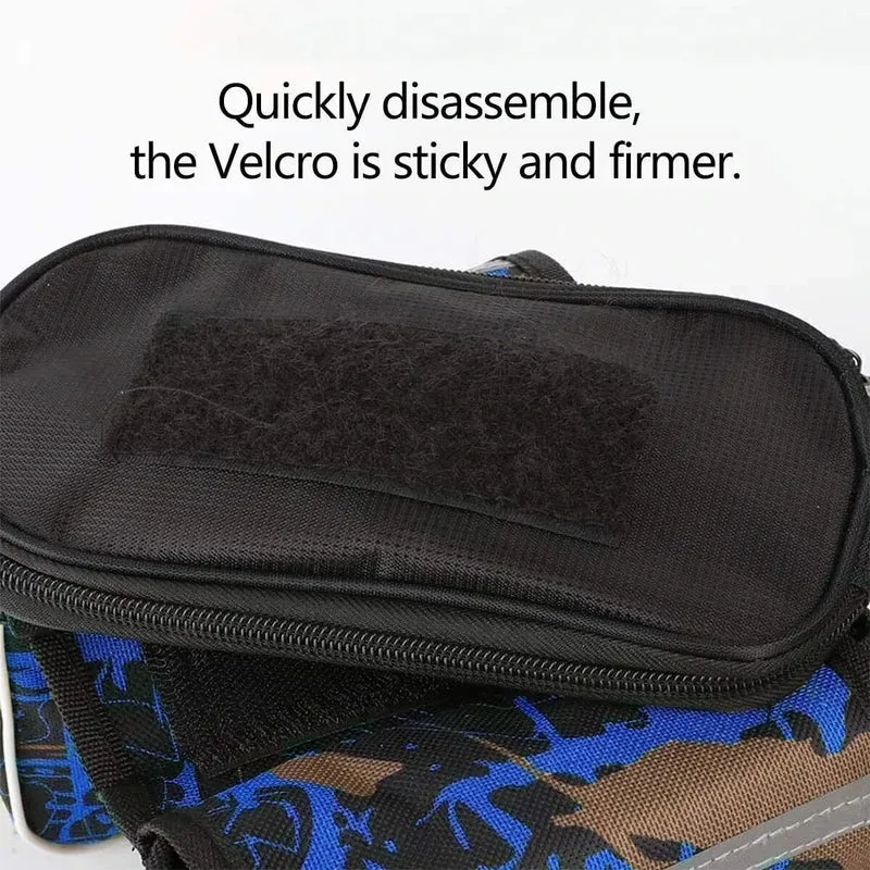 Fahrrad Rahmentasche Blau – Oberrohrtasche mit Handyfach & Stauraum