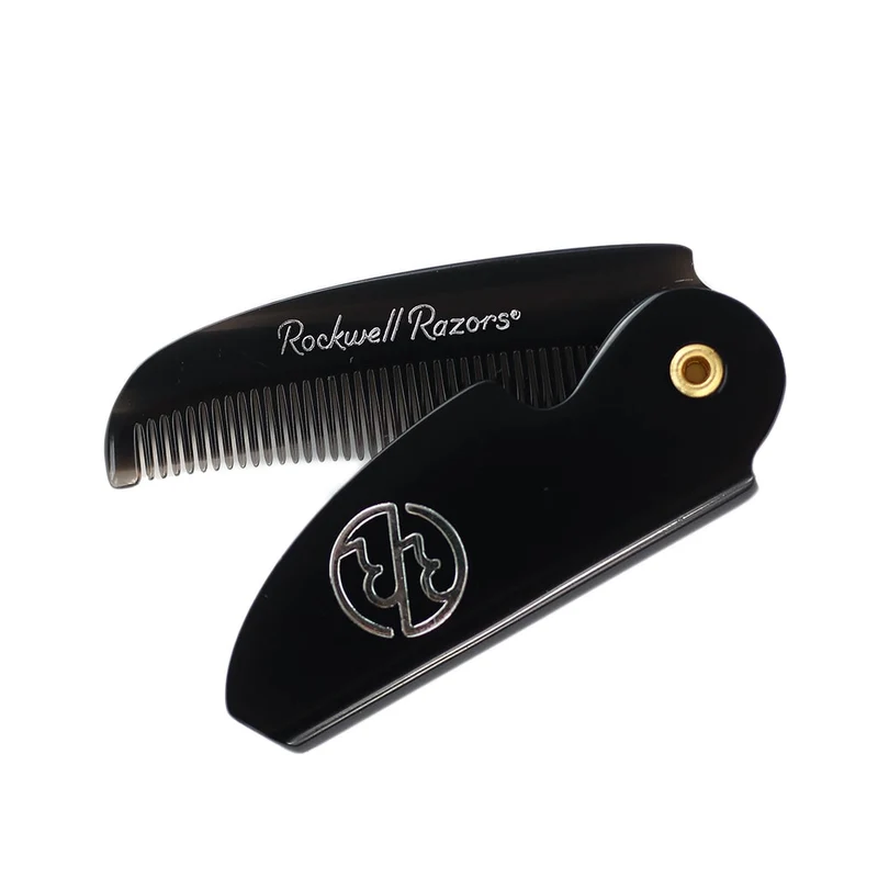 Rockwell Folding Moustache Comb