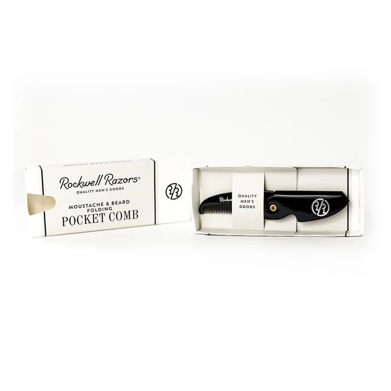 Rockwell Folding Moustache Comb