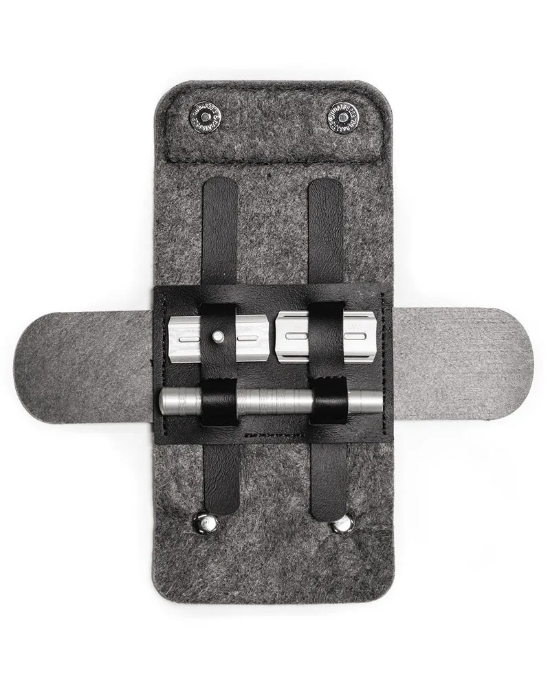 Henson Travel Case – Premium Merino Wool & Vegan Leather Razor Case