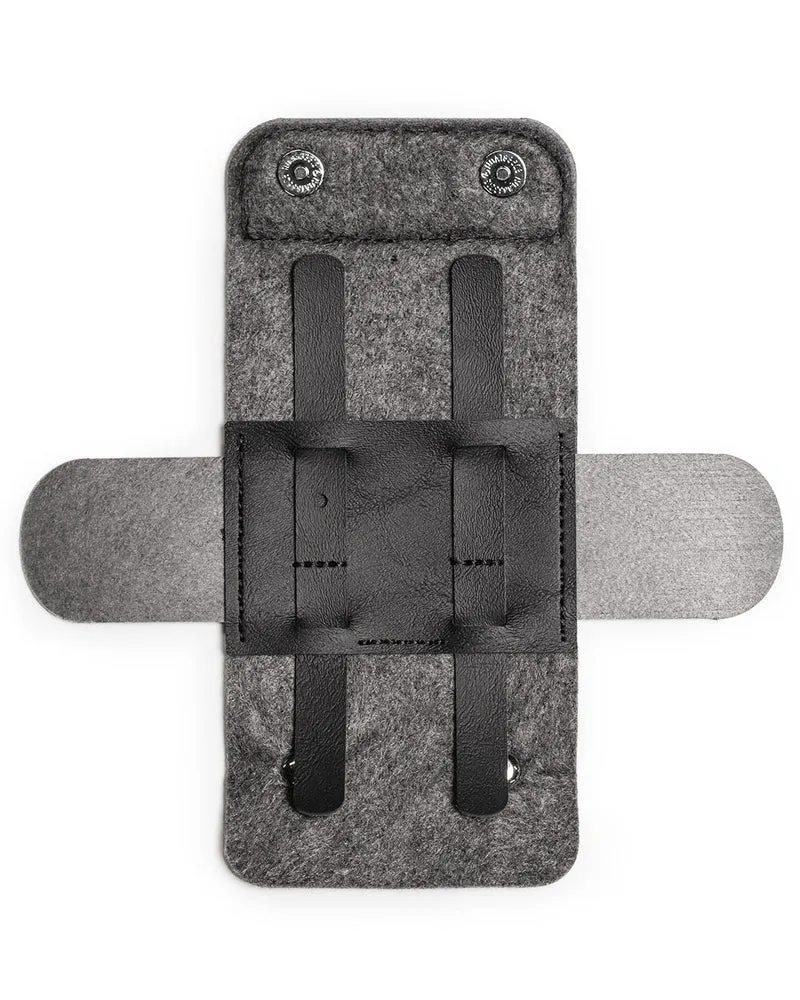 Henson Travel Case – Premium Merino Wool & Vegan Leather Razor Case