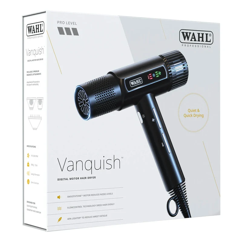 Vanquish Hair Dryer, 1600W