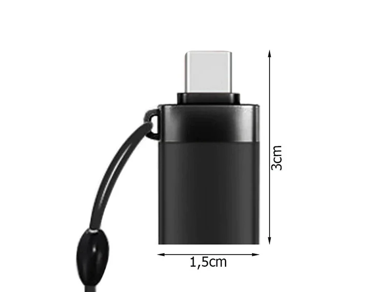 USB-C Adapter 2er Set – USB-C auf USB-A 3.0 & USB-A auf USB-C Konverter für Daten und Laden