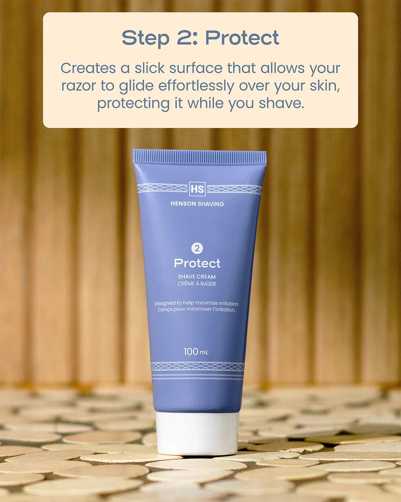 Henson Shaving 3-Step Skin Routine Bundle (Prep, Shave, Post)