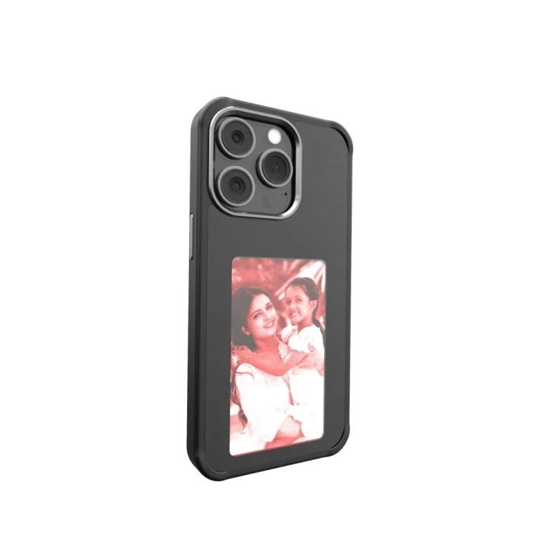 E-Ink Screen Phone Case Unlimited Screen Projection Personalized Phone Cover Battery Free New Designer Luxury Phone Case