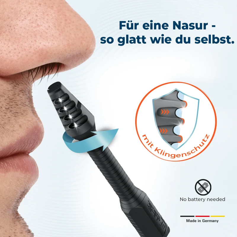 Silkslide Pro®: Nasenhaarschneider V4 | Doppelpack
