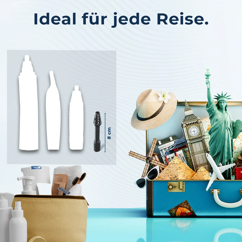Silkslide Pro®: Nasenhaarschneider V4 | Doppelpack