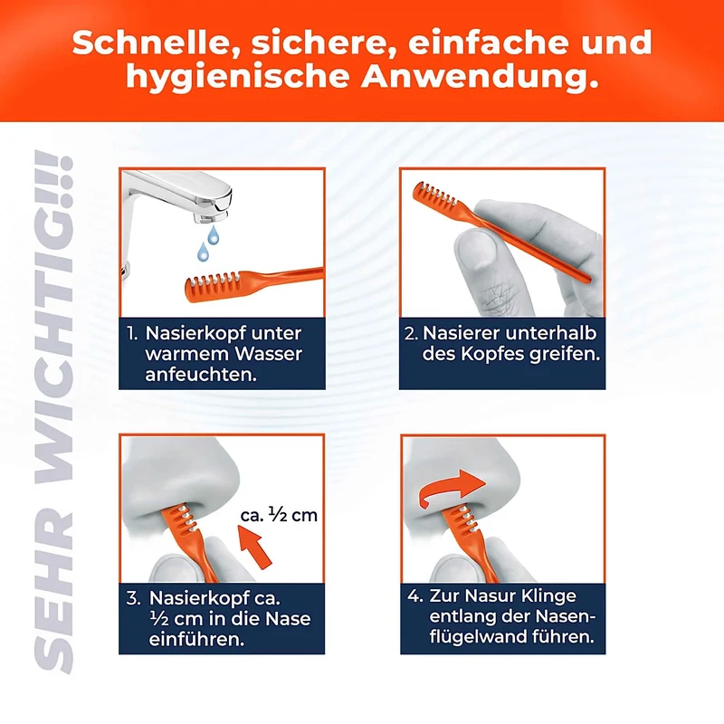 Silkslide® One: Nasenhaarentferner | 3er Pack