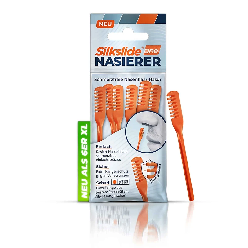 Silkslide® One: Nasenhaarentferner | 6er Sparpack