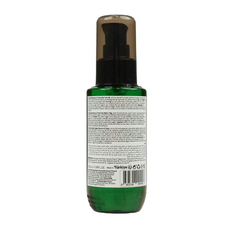 Agiva Agiva Rosemary & Clove Pro Care Hair Oil 100ML