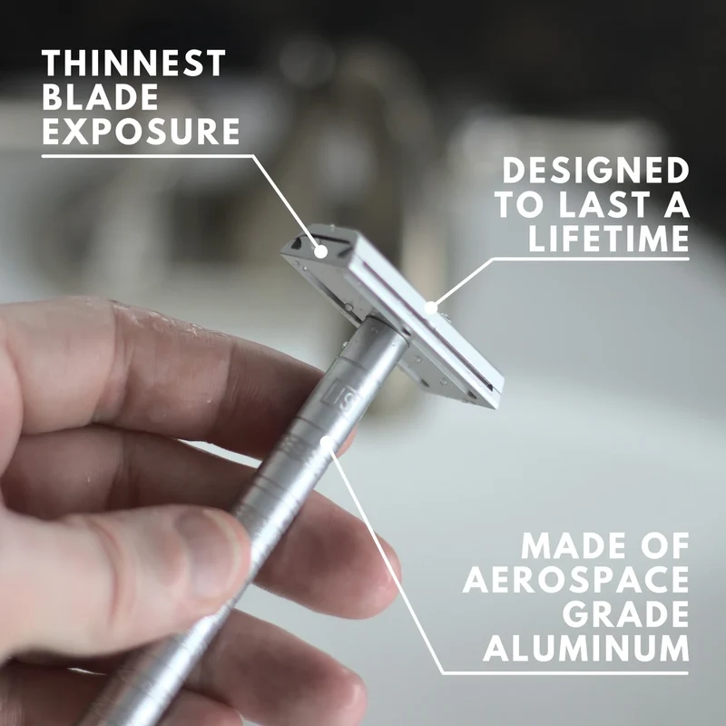 AL13 DE razor, Aircraft Aluminum - MEDIUM