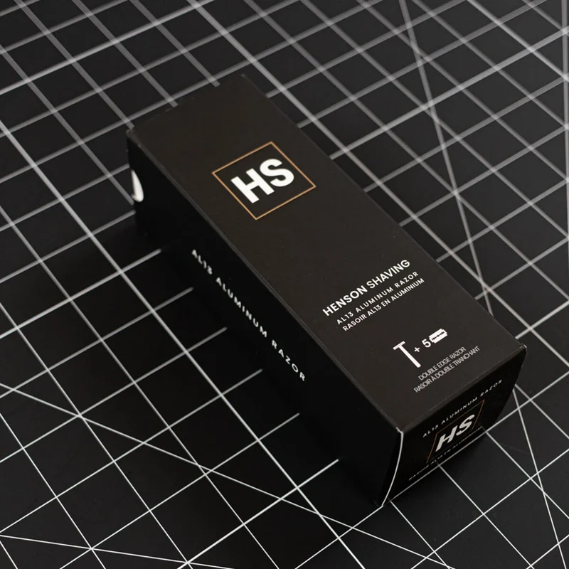 AL13 DE razor, Jet Black - MILD
