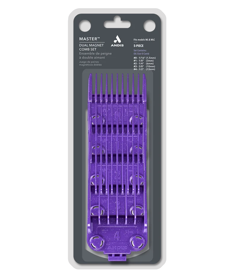 Andis Dual Magnet Small 5-Comb Set