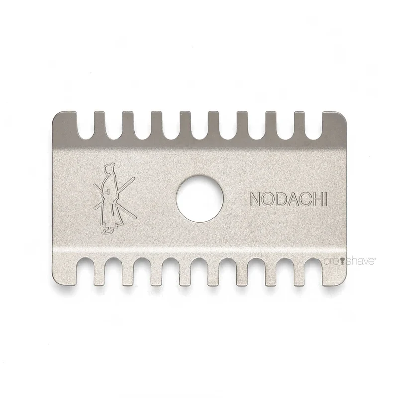 Masamune Nodachi Base Plate, Open Comb, Stainless Steel - Matte