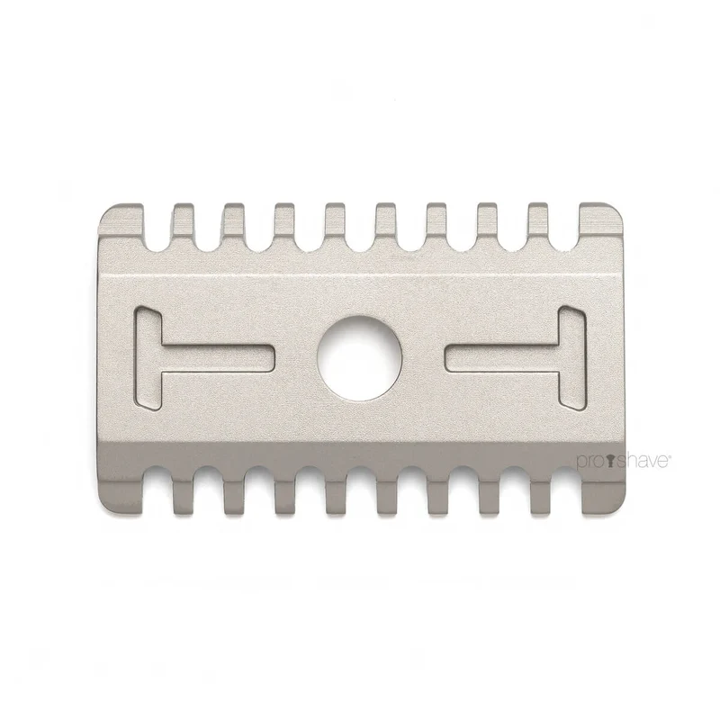 Masamune Nodachi Base Plate, Open Comb, Stainless Steel - Matte