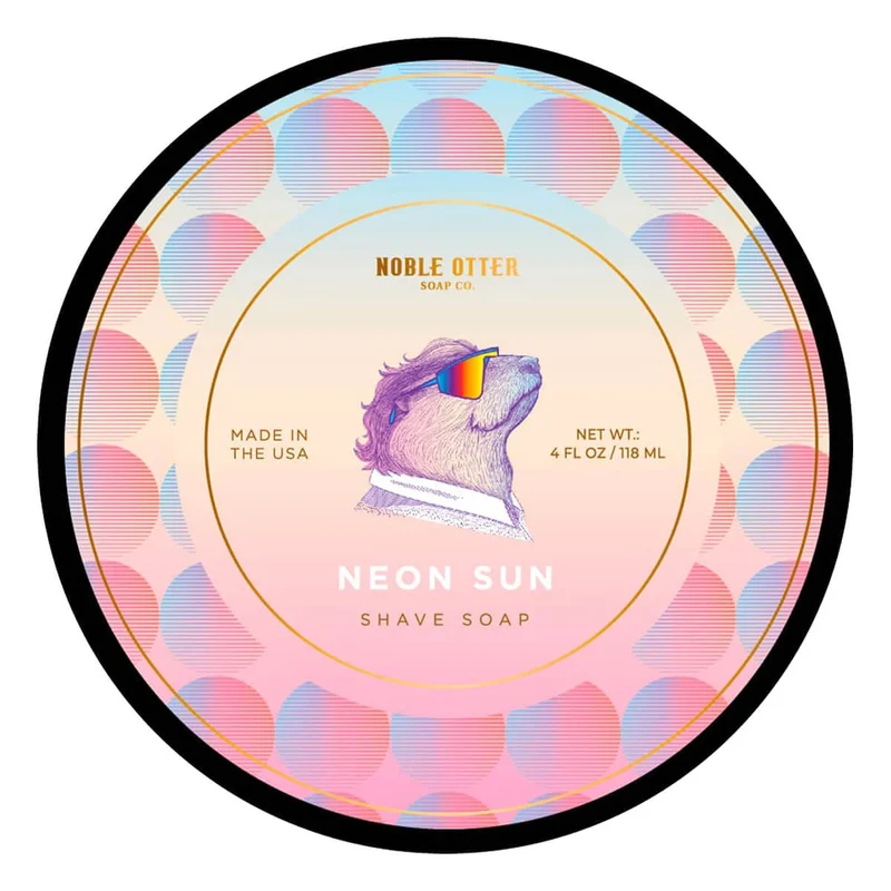 Shaving soap, Neon Sun, 118 ml.